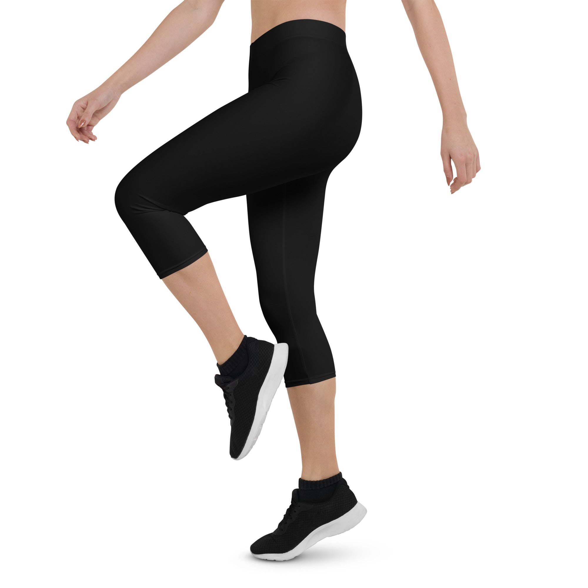 Basic Black Capri Leggings
